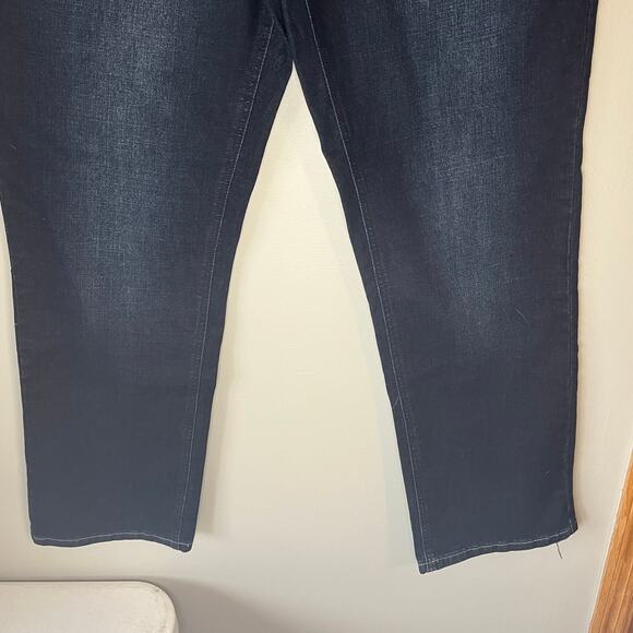 DEFECT ** NWT! Flag & Anthem Men's Indigo Wash Nashville Straight Size 31 x 32 - Picture 12 of 16